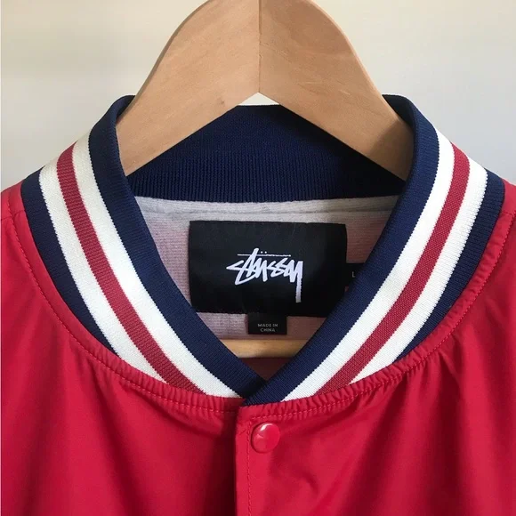 Stussy SS varsity jacket size large brand new - Picture 10 of 10